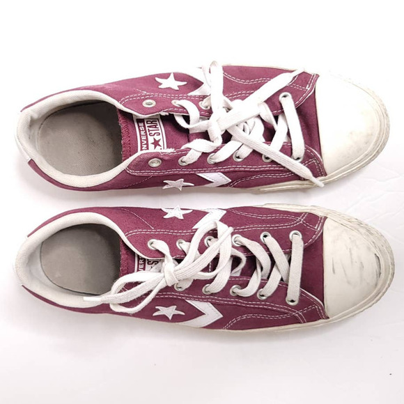 Converse One Star Player OX Dark Burgundy Shoes Unisex - Picture 10 of 10